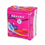 МИЛАНА ультра супер  + драй + гель / розовый/ 10шт