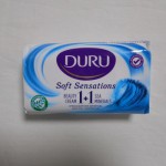 Мыло DURU  80 гр 1 + 1  cream+sea- minerals